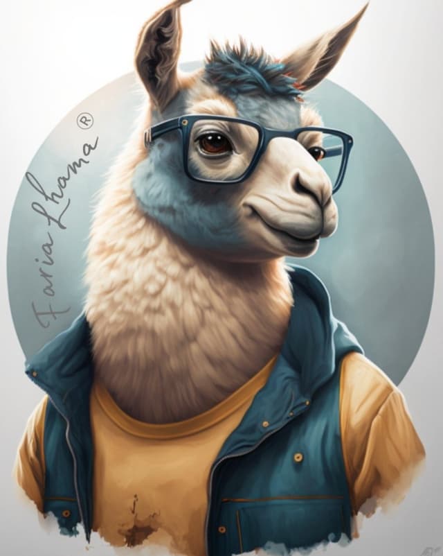 Faria Lhama mascote